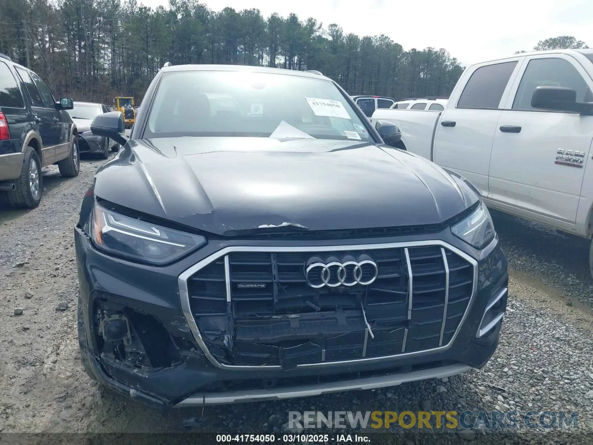12 fotografías del automóvil dañado WA1BAAFY6M2092843 AUDI Q5 2021