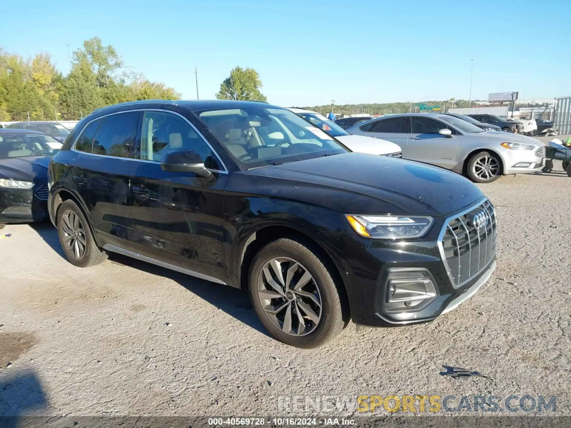 1 fotografías del automóvil dañado WA1BAAFY6M2116929 AUDI Q5 2021