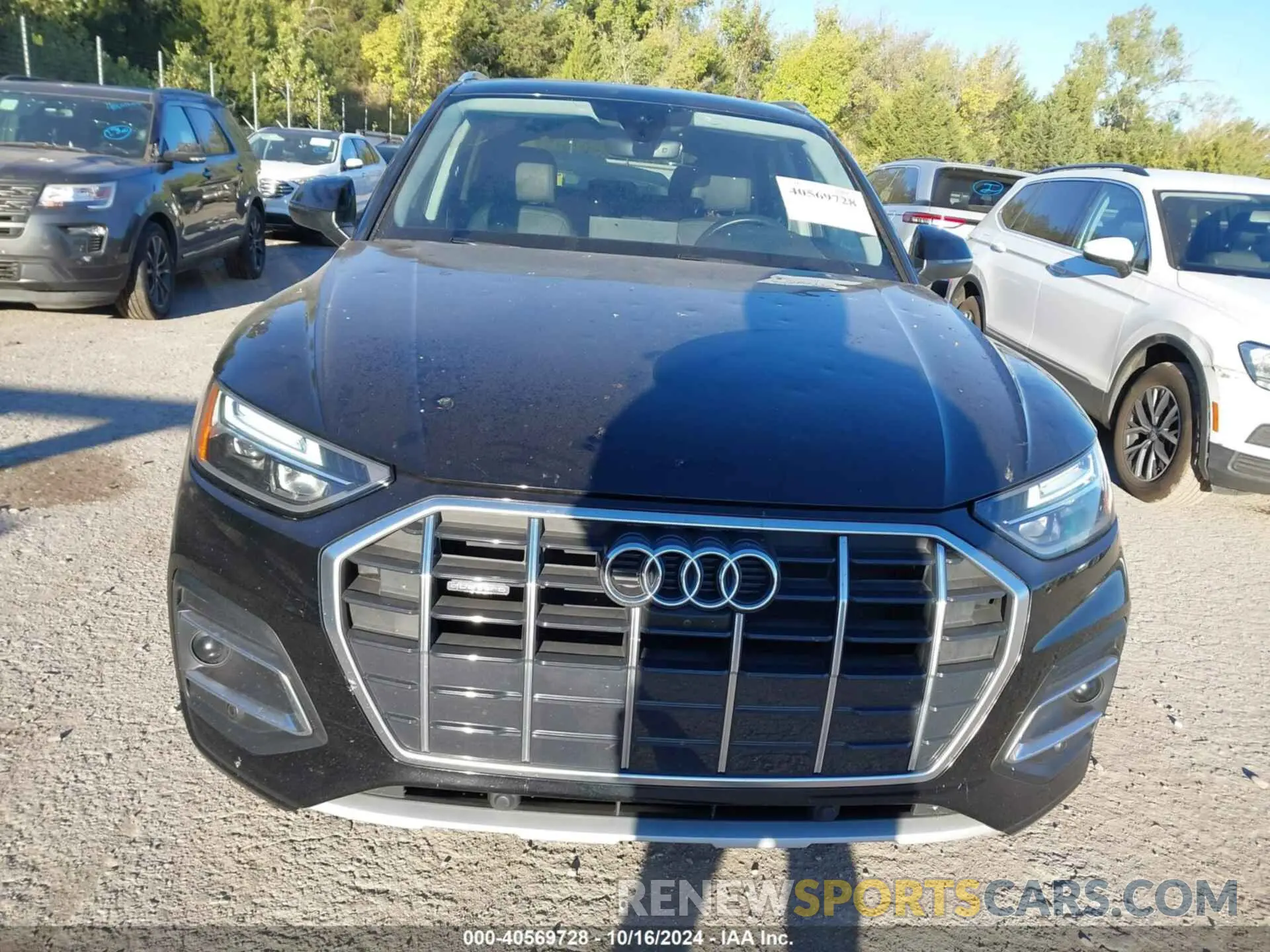 12 fotografías del automóvil dañado WA1BAAFY6M2116929 AUDI Q5 2021