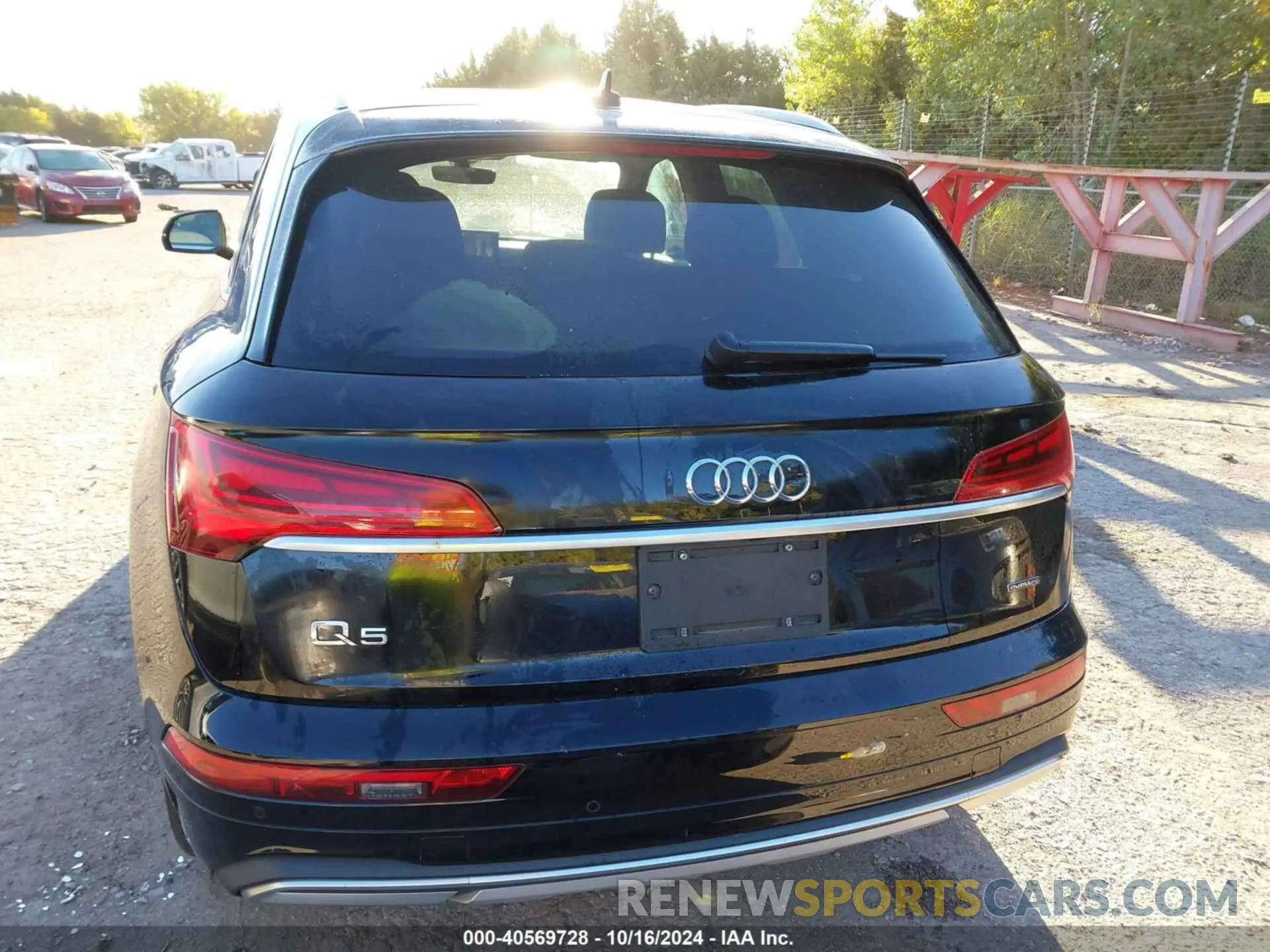 16 fotografías del automóvil dañado WA1BAAFY6M2116929 AUDI Q5 2021