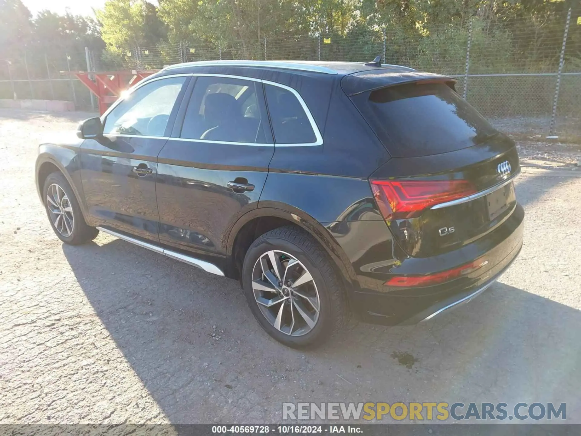3 fotografías del automóvil dañado WA1BAAFY6M2116929 AUDI Q5 2021