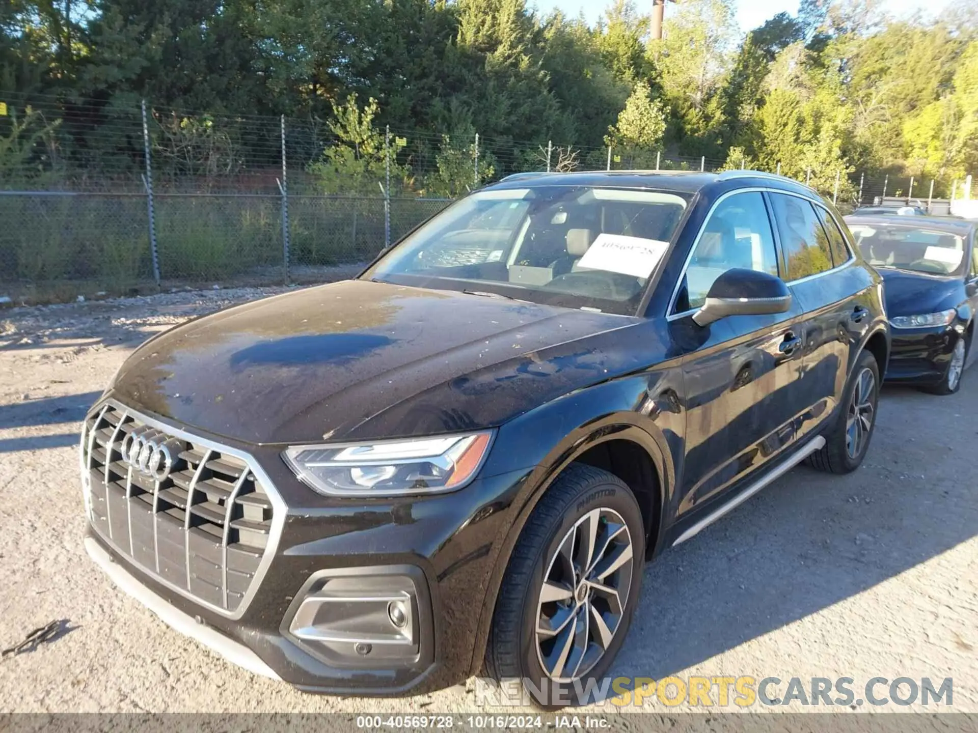 6 fotografías del automóvil dañado WA1BAAFY6M2116929 AUDI Q5 2021