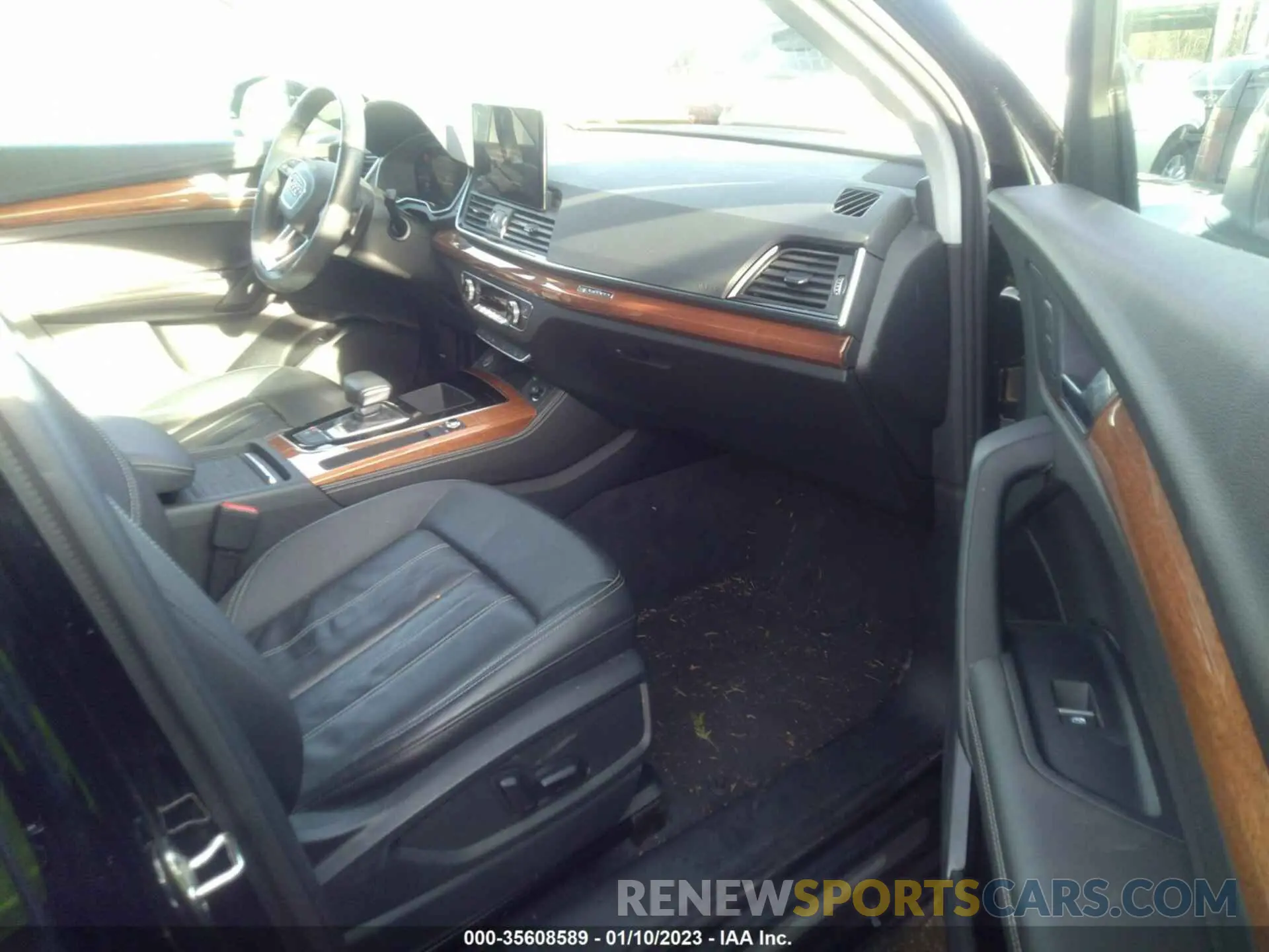 5 fotografías del automóvil dañado WA1BAAFY7M2016788 AUDI Q5 2021