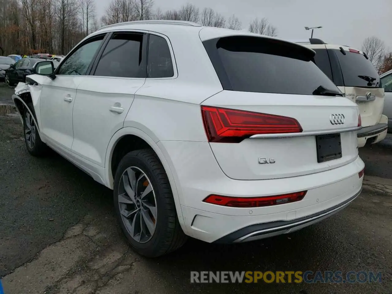 2 fotografías del automóvil dañado WA1BAAFY7M2018914 AUDI Q5 2021