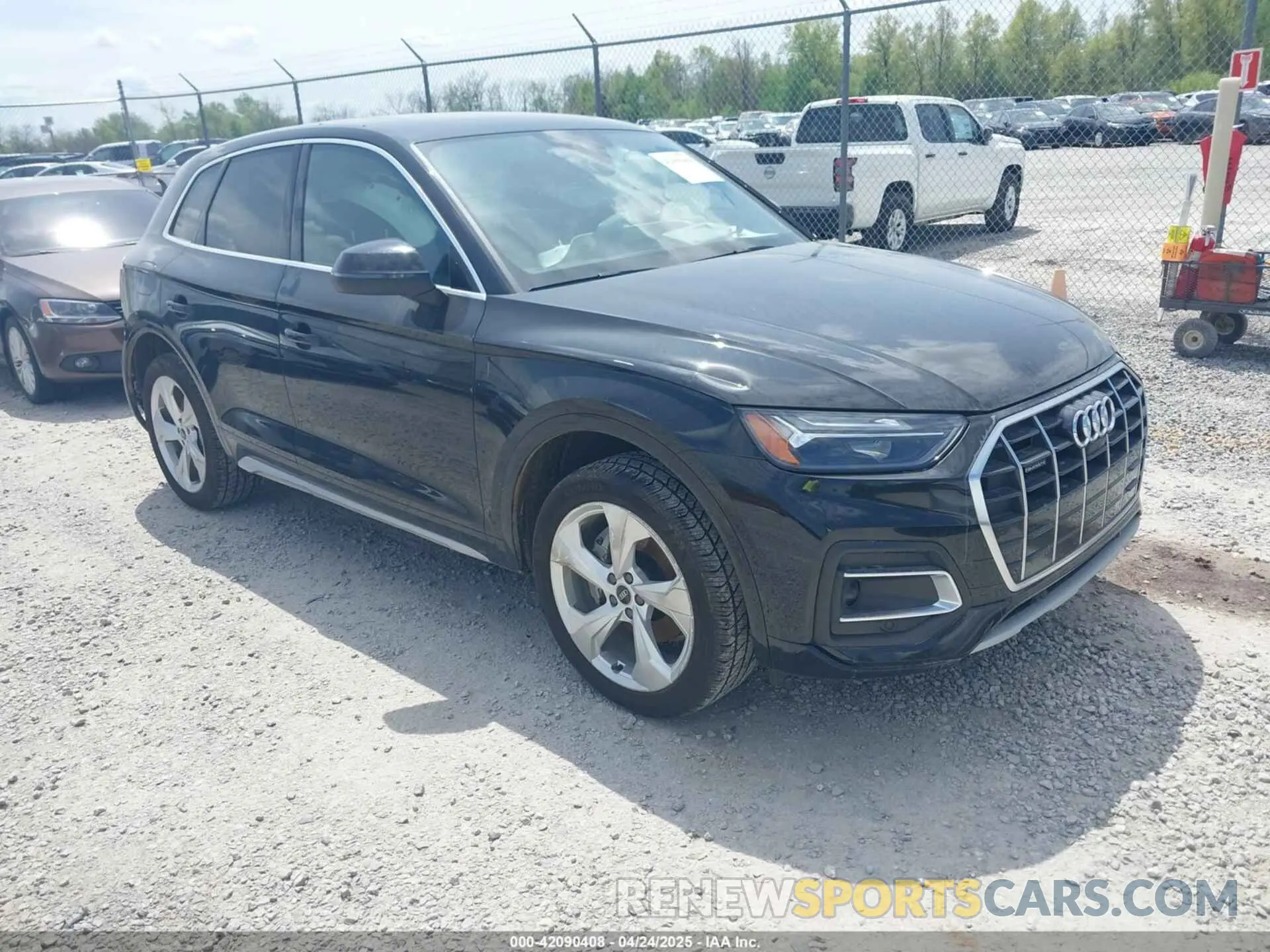 1 fotografías del automóvil dañado WA1BAAFY7M2024762 AUDI Q5 2021
