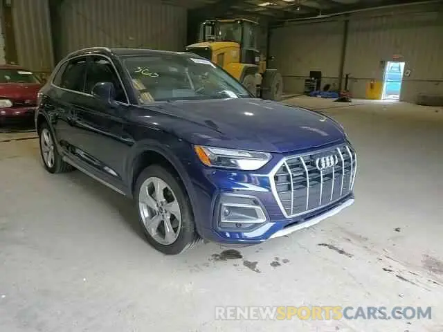 11 fotografías del automóvil dañado WA1BAAFY7M2030867 AUDI Q5 2021