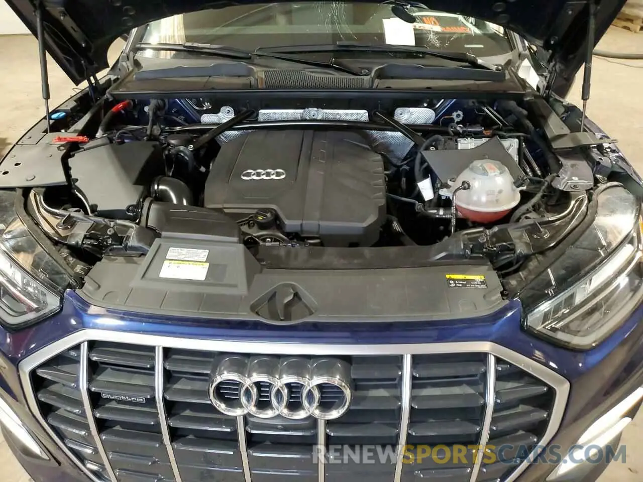 14 fotografías del automóvil dañado WA1BAAFY7M2030867 AUDI Q5 2021