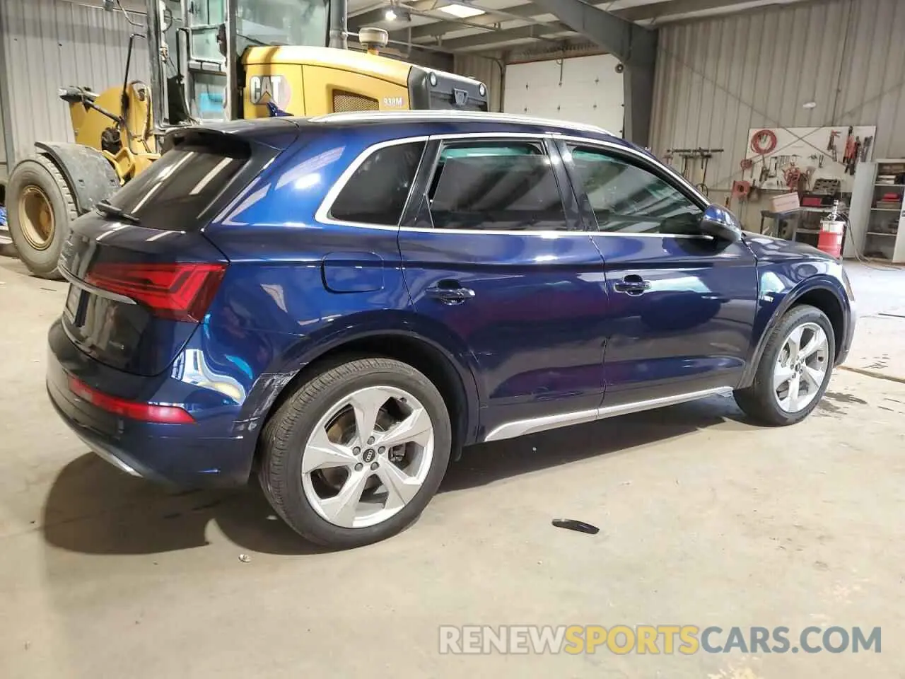 3 fotografías del automóvil dañado WA1BAAFY7M2030867 AUDI Q5 2021
