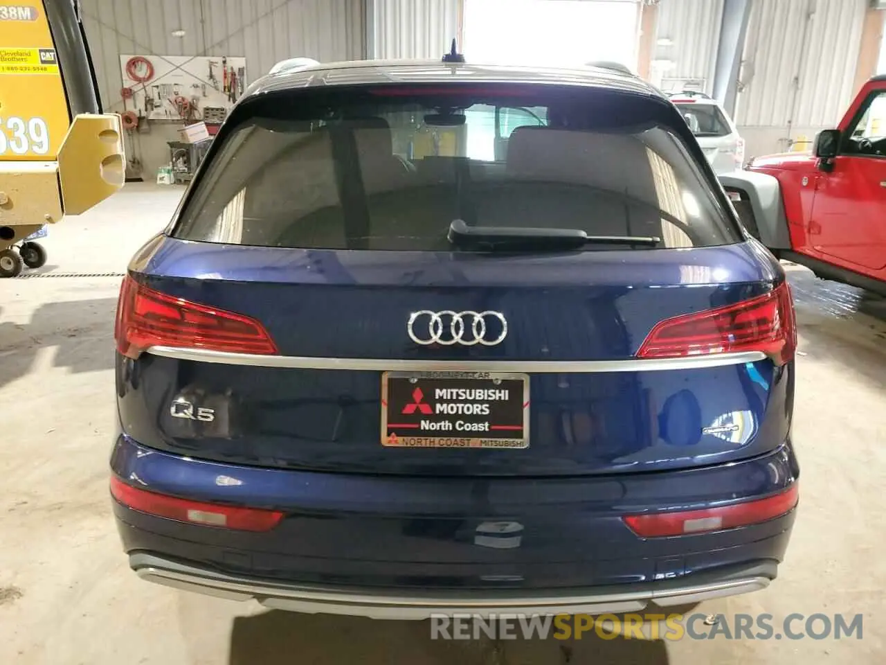 6 fotografías del automóvil dañado WA1BAAFY7M2030867 AUDI Q5 2021