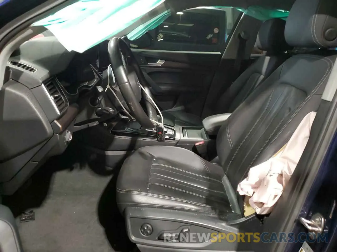 7 fotografías del automóvil dañado WA1BAAFY7M2030867 AUDI Q5 2021