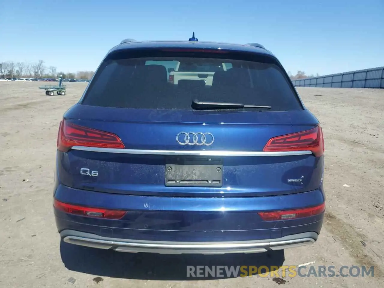 6 fotografías del automóvil dañado WA1BAAFY7M2059902 AUDI Q5 2021