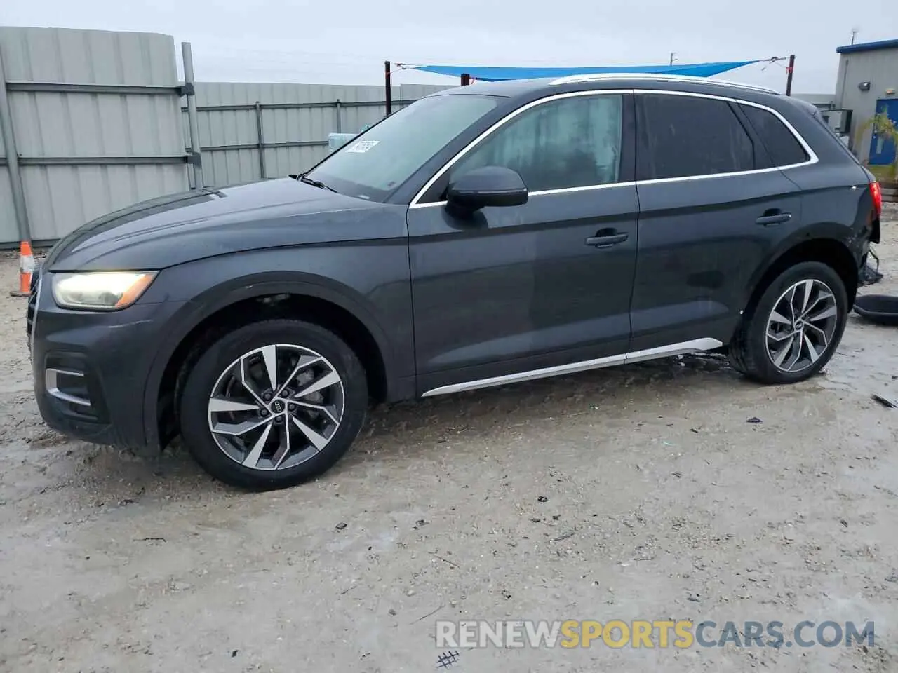 1 fotografías del automóvil dañado WA1BAAFY7M2066106 AUDI Q5 2021