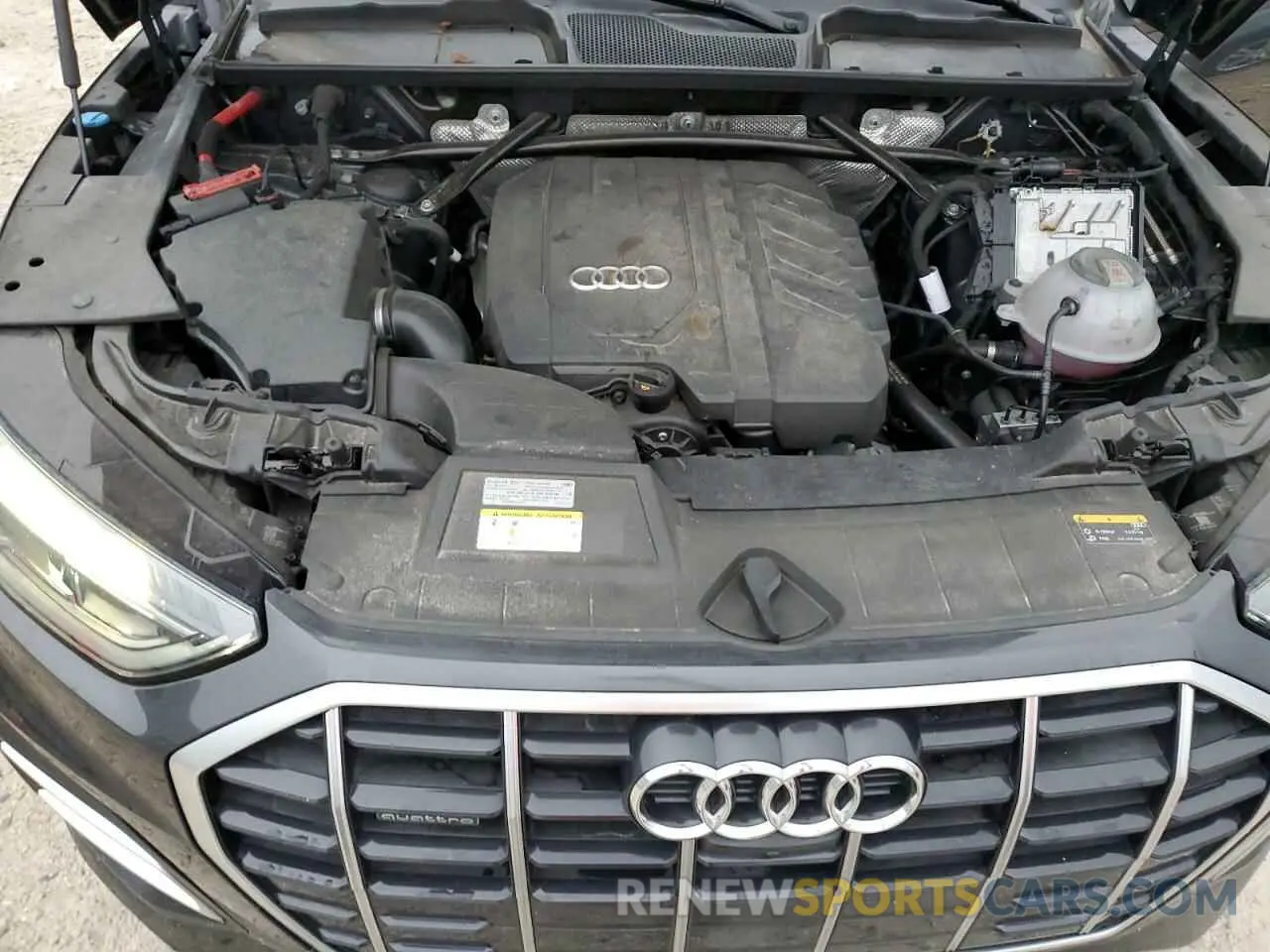 12 fotografías del automóvil dañado WA1BAAFY7M2066106 AUDI Q5 2021