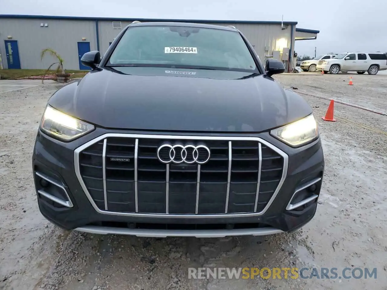 5 fotografías del automóvil dañado WA1BAAFY7M2066106 AUDI Q5 2021