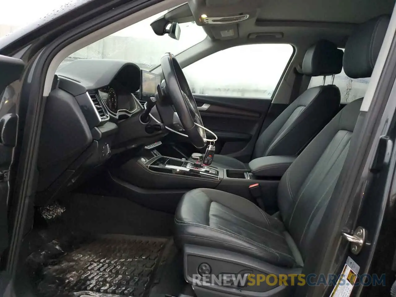 7 fotografías del automóvil dañado WA1BAAFY7M2066106 AUDI Q5 2021