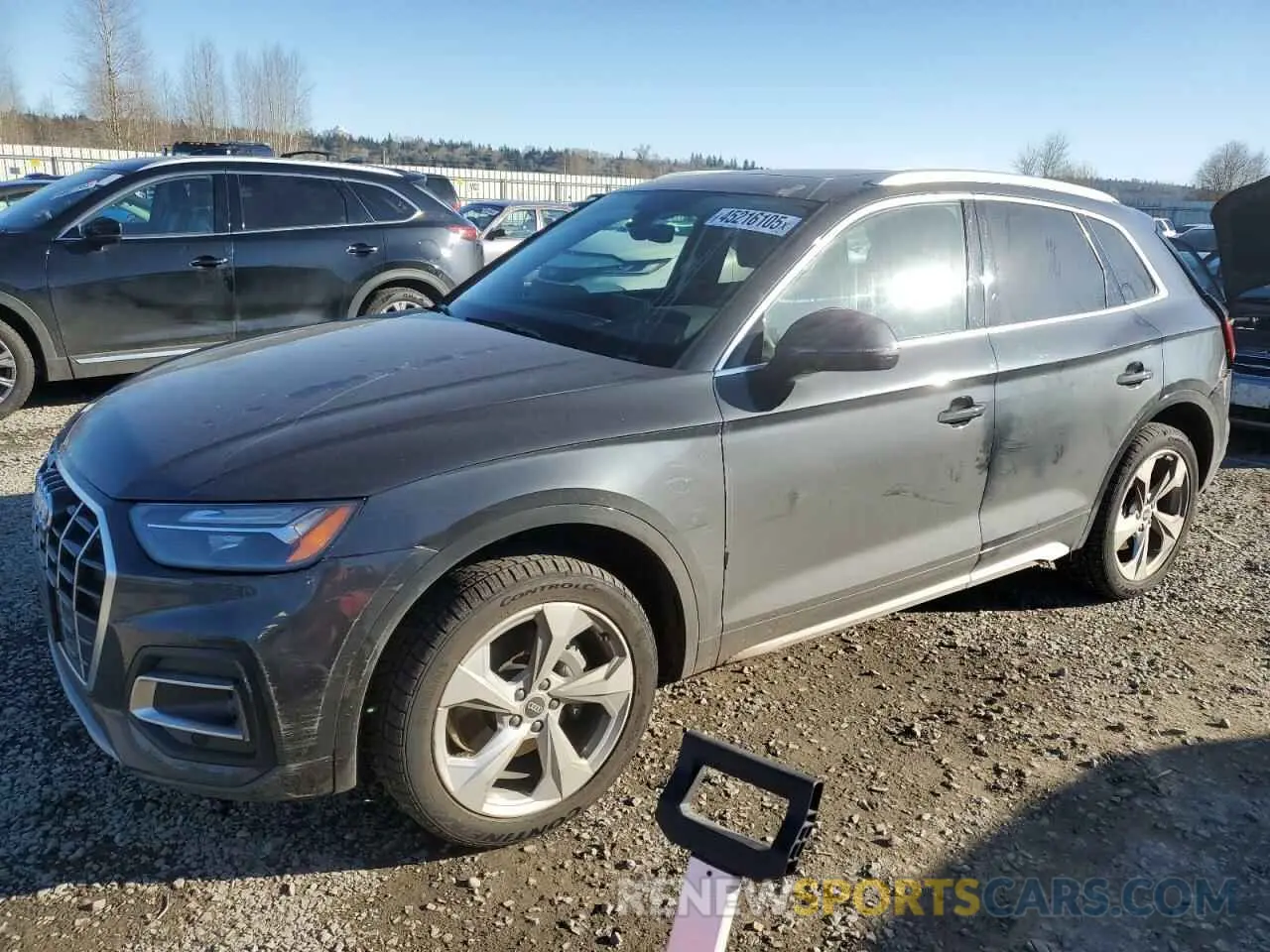 1 fotografías del automóvil dañado WA1BAAFY8M2025578 AUDI Q5 2021