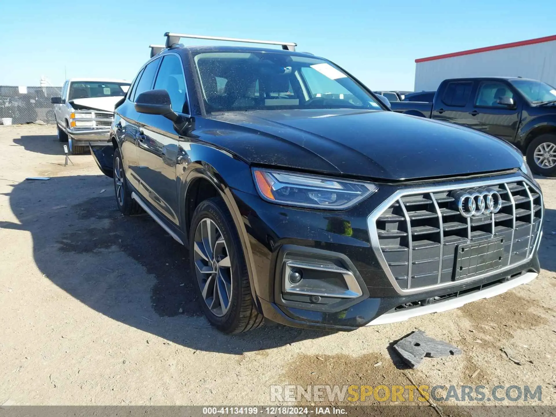 1 fotografías del automóvil dañado WA1BAAFY9M2023211 AUDI Q5 2021