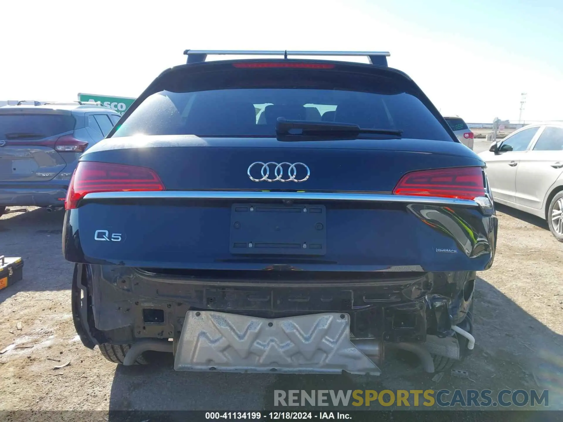 17 fotografías del automóvil dañado WA1BAAFY9M2023211 AUDI Q5 2021