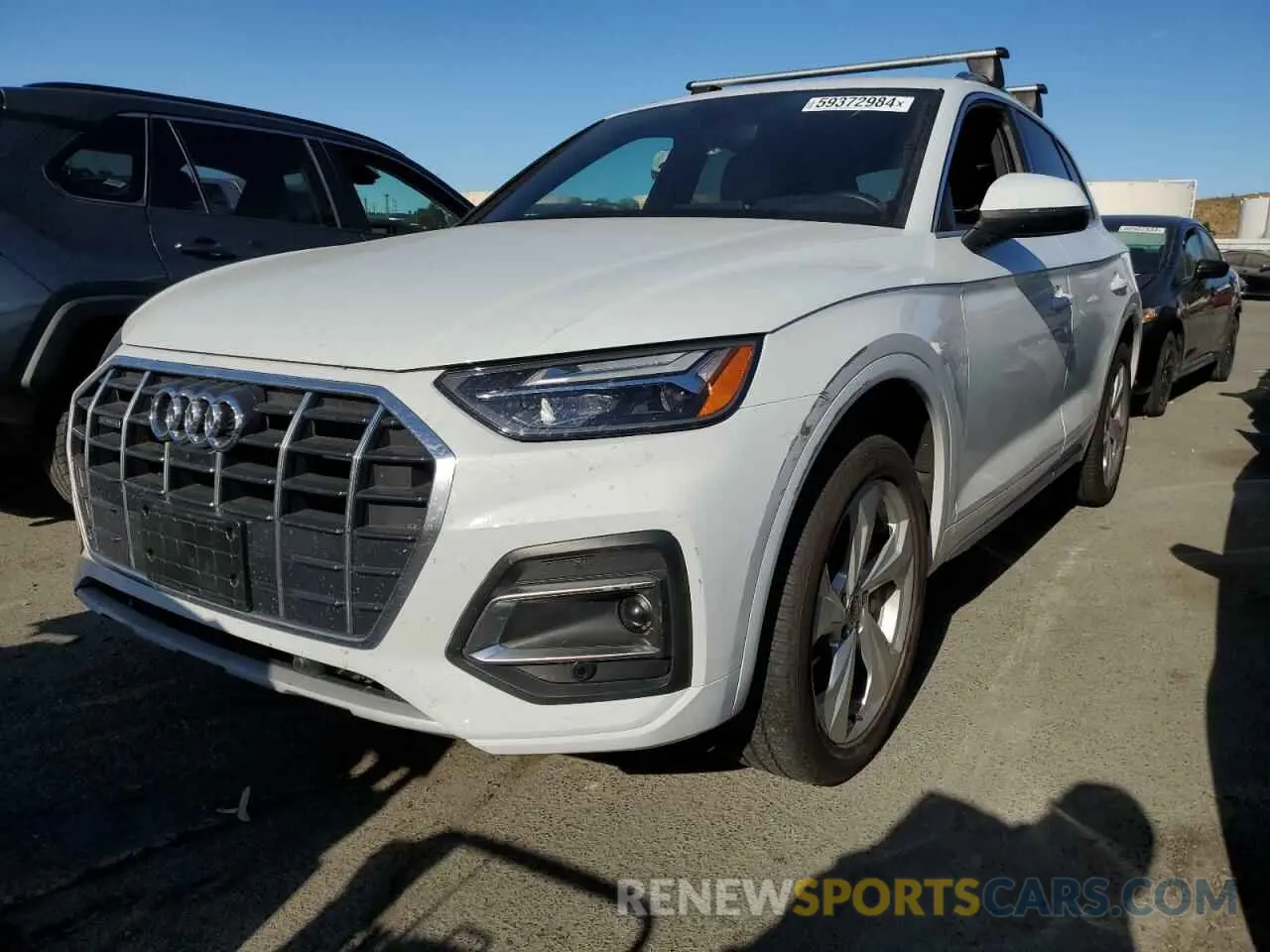 1 fotografías del automóvil dañado WA1BAAFY9M2071131 AUDI Q5 2021