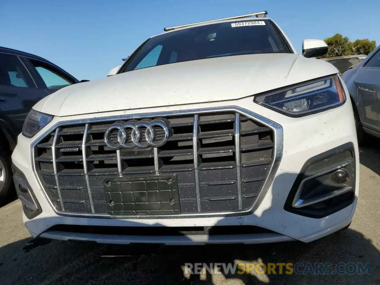 5 fotografías del automóvil dañado WA1BAAFY9M2071131 AUDI Q5 2021