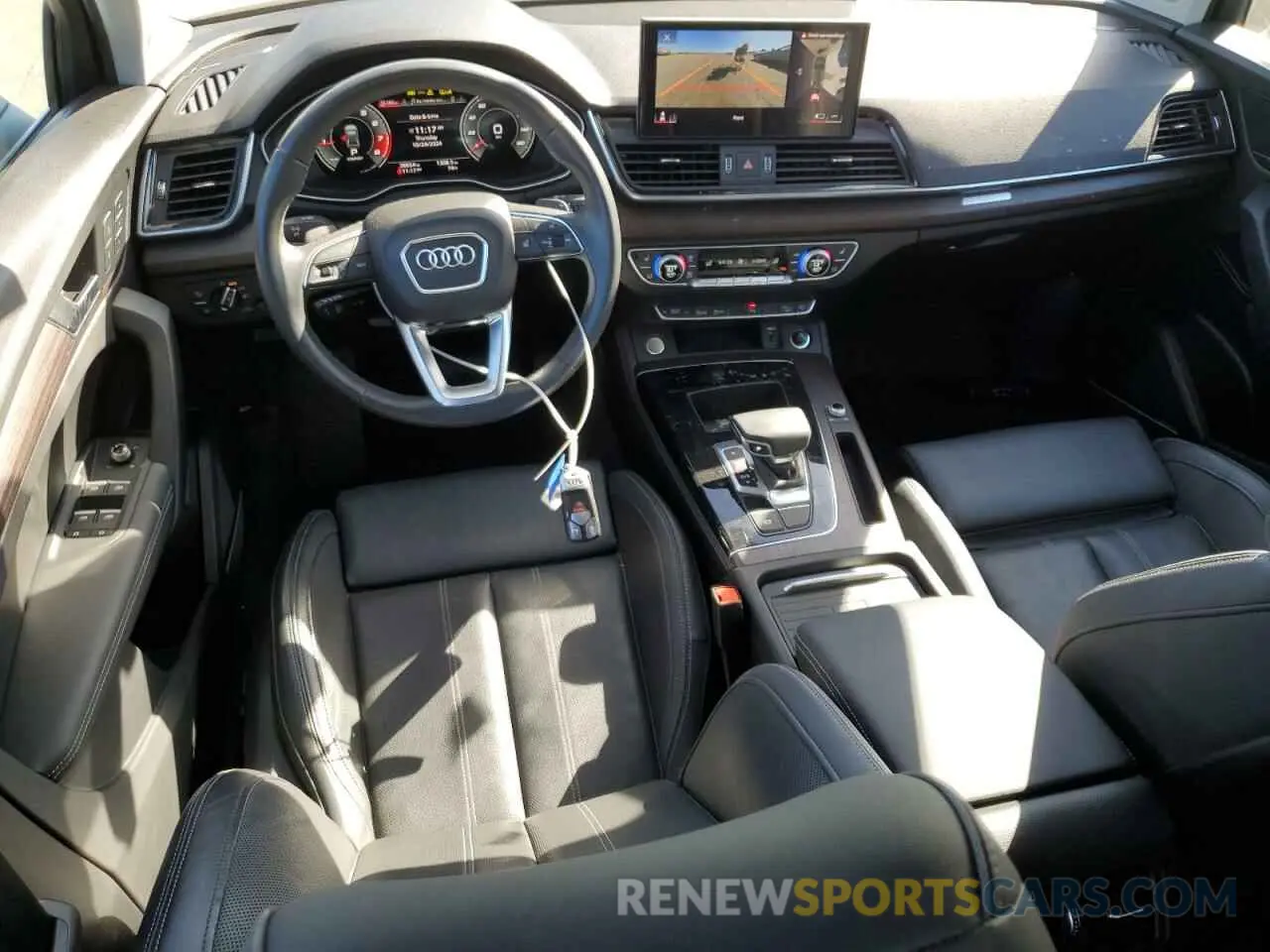 8 fotografías del automóvil dañado WA1BAAFY9M2114432 AUDI Q5 2021