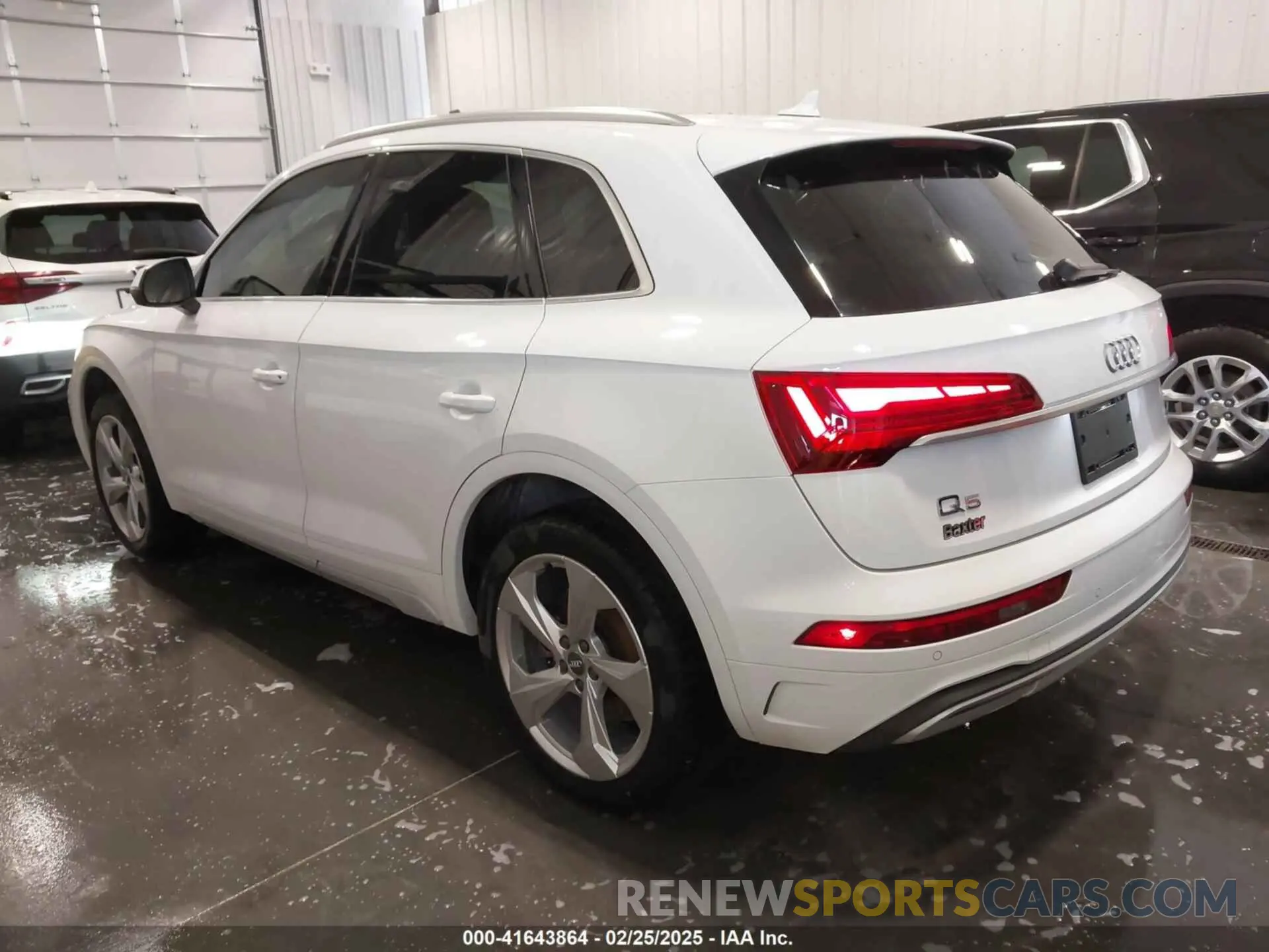 3 fotografías del automóvil dañado WA1BAAFYXM2001878 AUDI Q5 2021