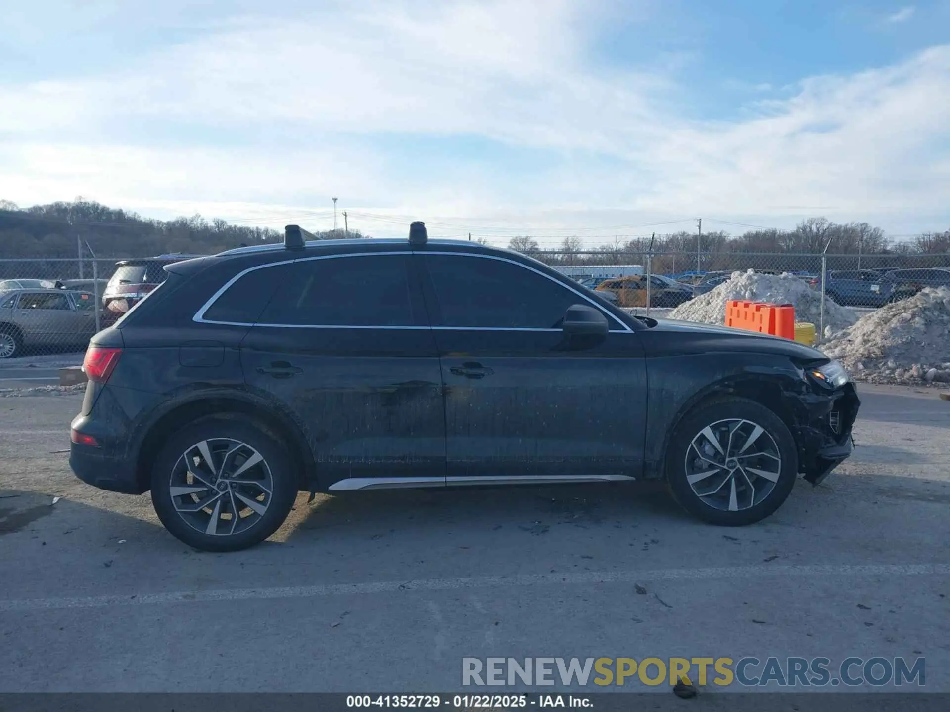 13 fotografías del automóvil dañado WA1BAAFYXM2112074 AUDI Q5 2021
