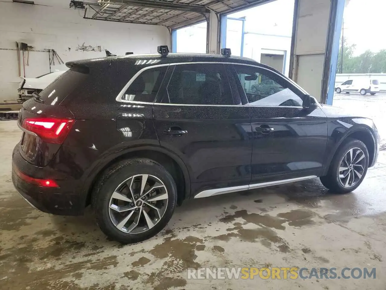 3 fotografías del automóvil dañado WA1BAAFYXM2124869 AUDI Q5 2021