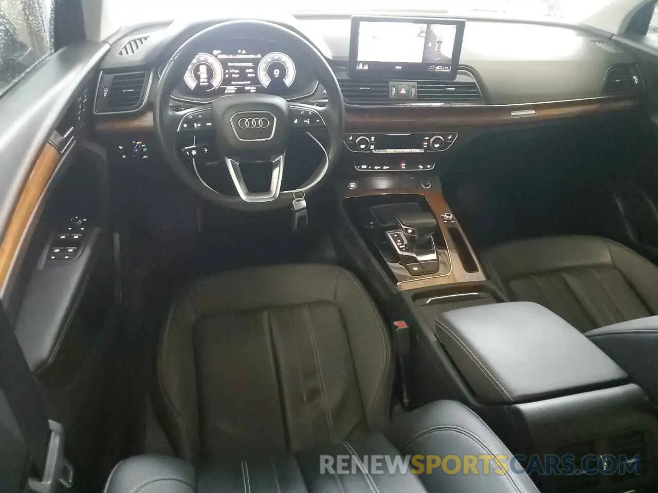 8 fotografías del automóvil dañado WA1BAAFYXM2124869 AUDI Q5 2021