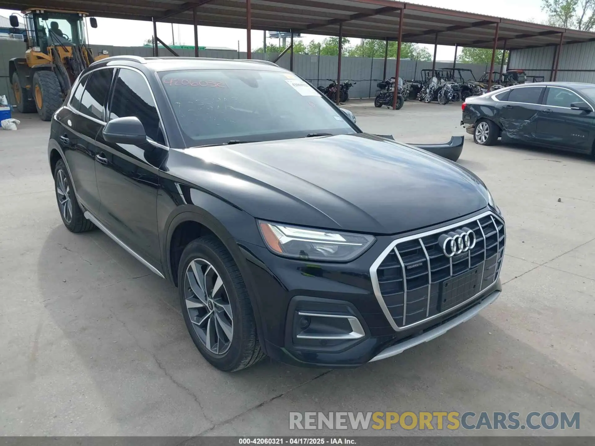 1 fotografías del automóvil dañado WA1BAAFYXM2135919 AUDI Q5 2021