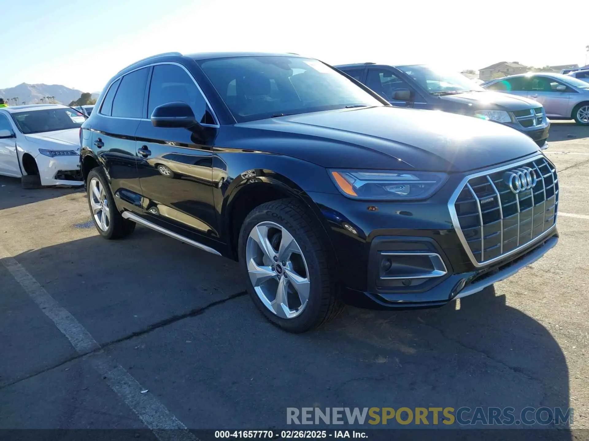 1 fotografías del automóvil dañado WA1BAAFYXM2139419 AUDI Q5 2021