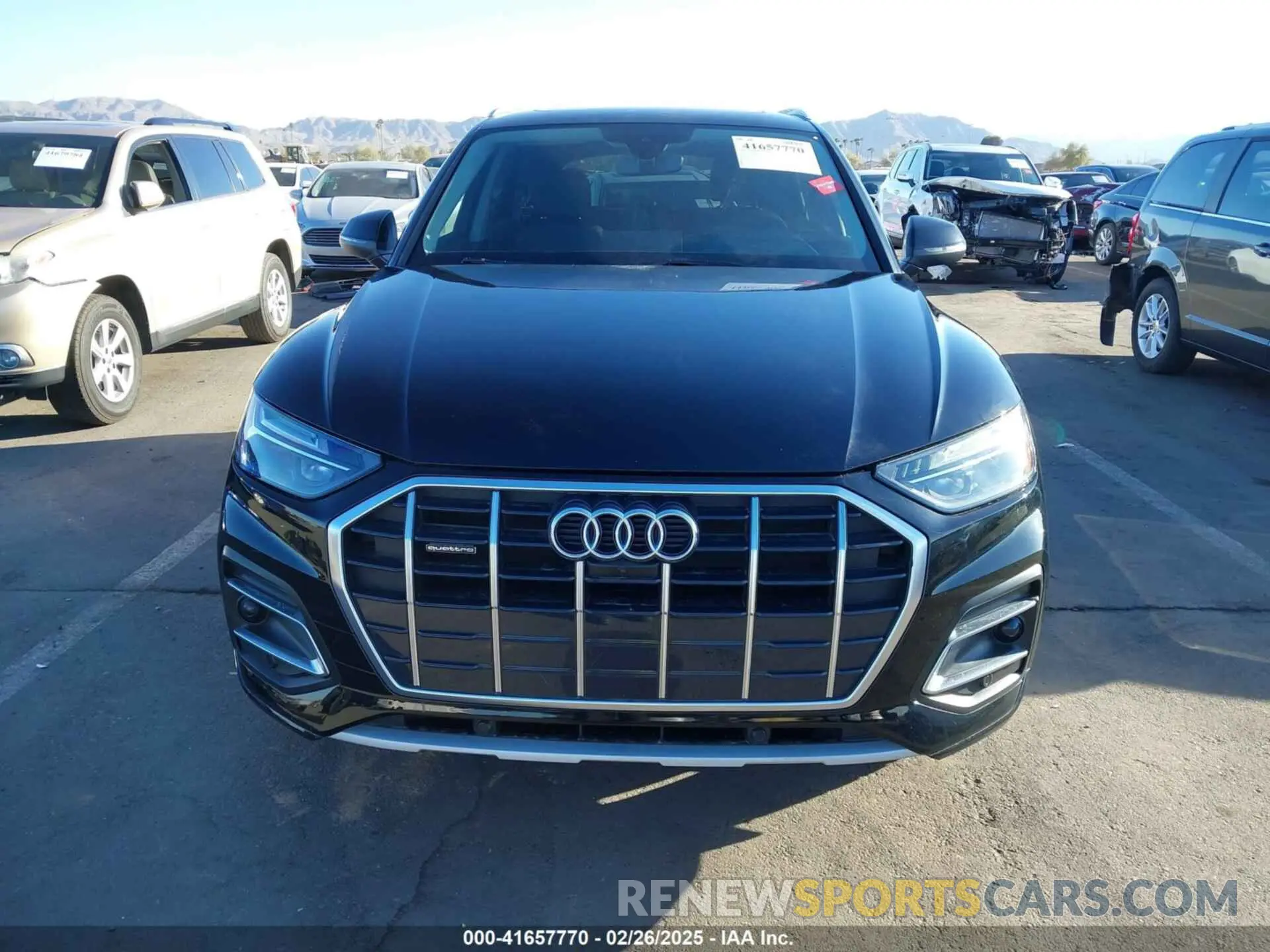 13 fotografías del automóvil dañado WA1BAAFYXM2139419 AUDI Q5 2021