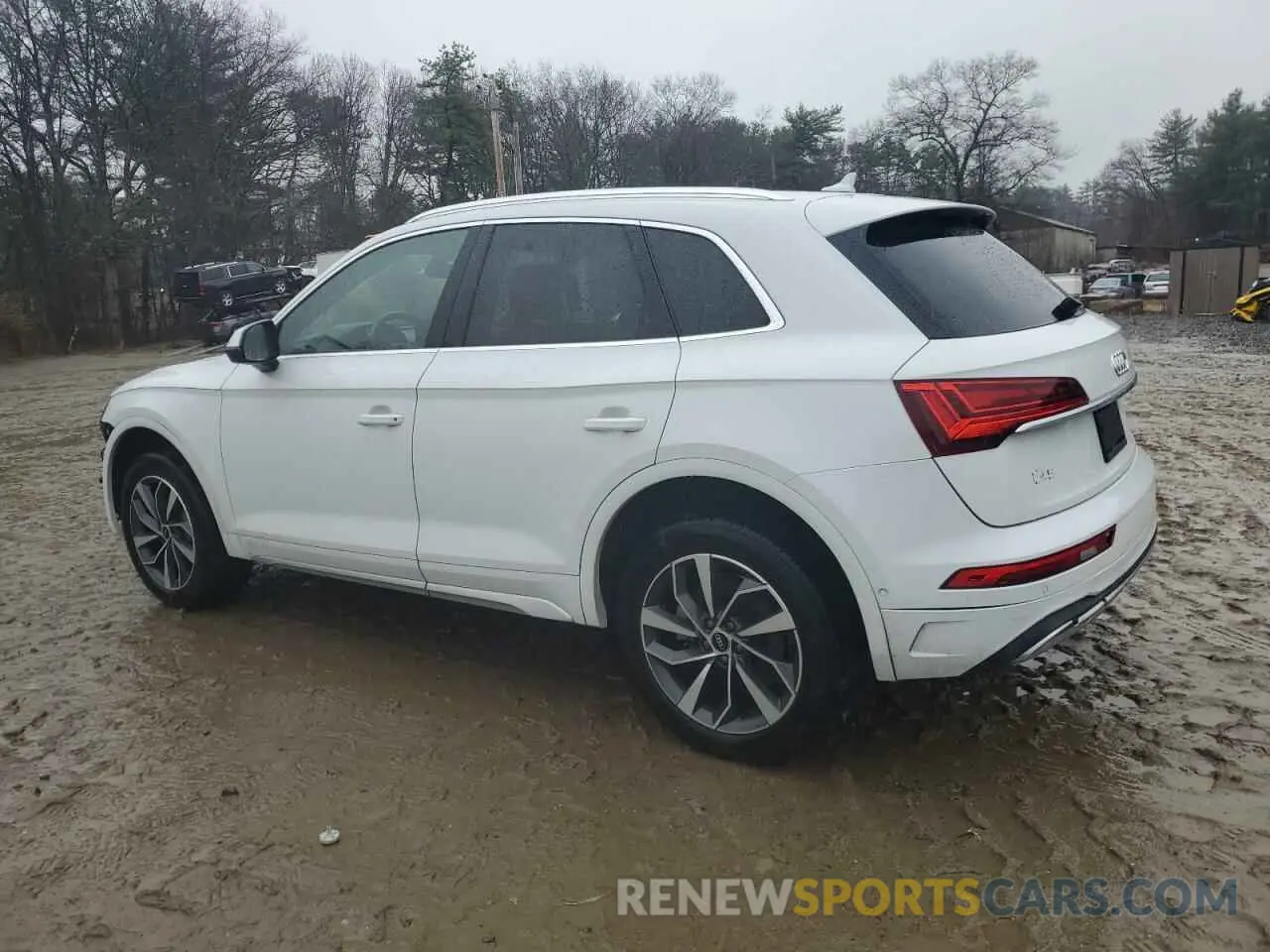 2 fotografías del automóvil dañado WA1CAAFY3M2019191 AUDI Q5 2021