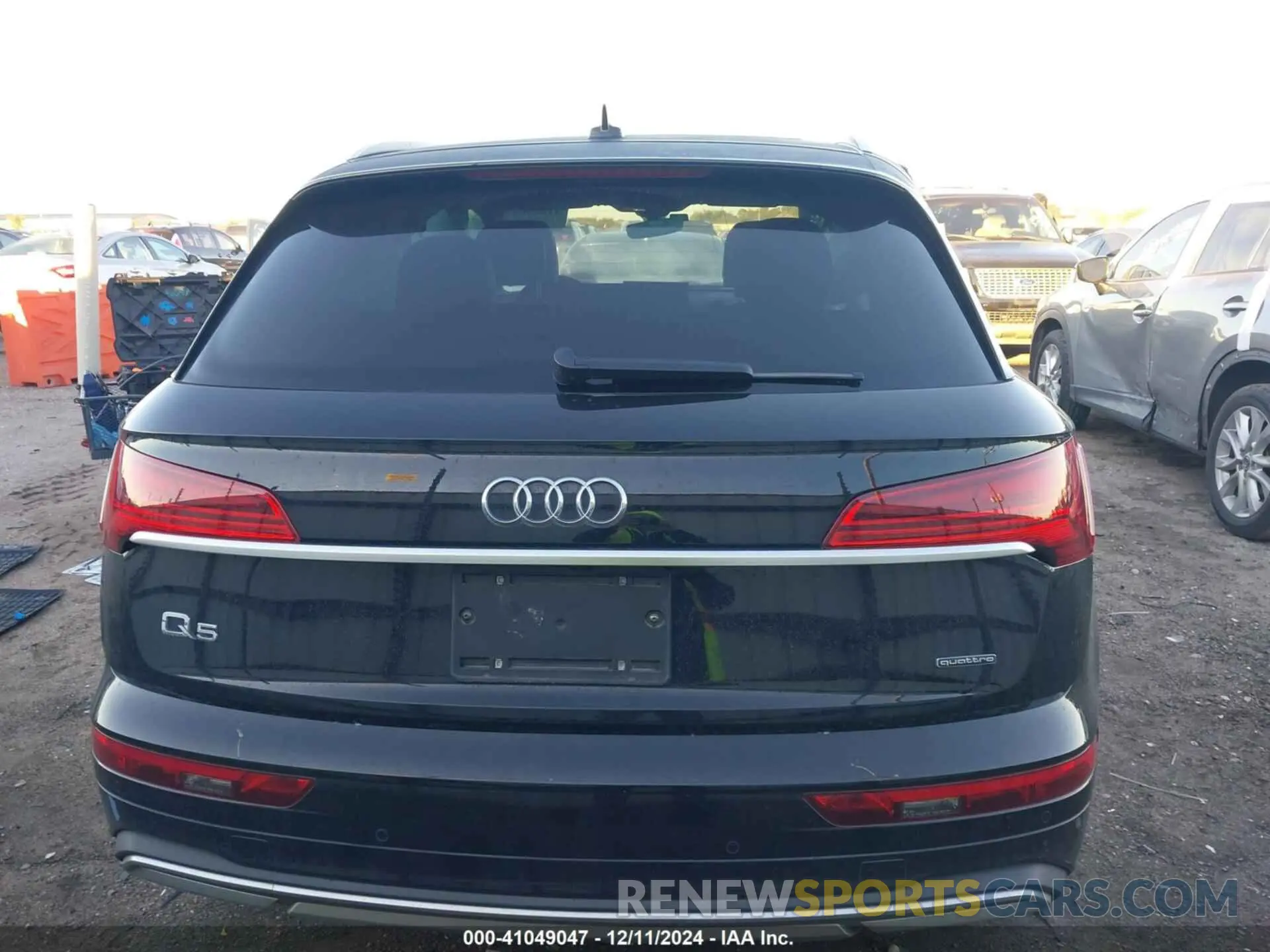 16 fotografías del automóvil dañado WA1CAAFY4M2101060 AUDI Q5 2021