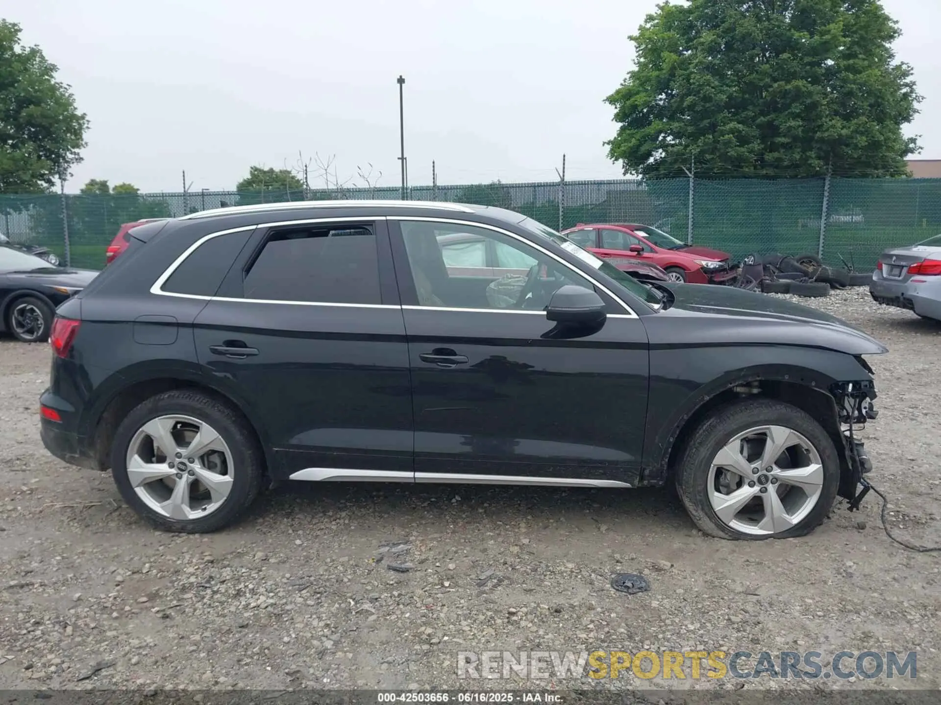 13 fotografías del automóvil dañado WA1CAAFY5M2020908 AUDI Q5 2021