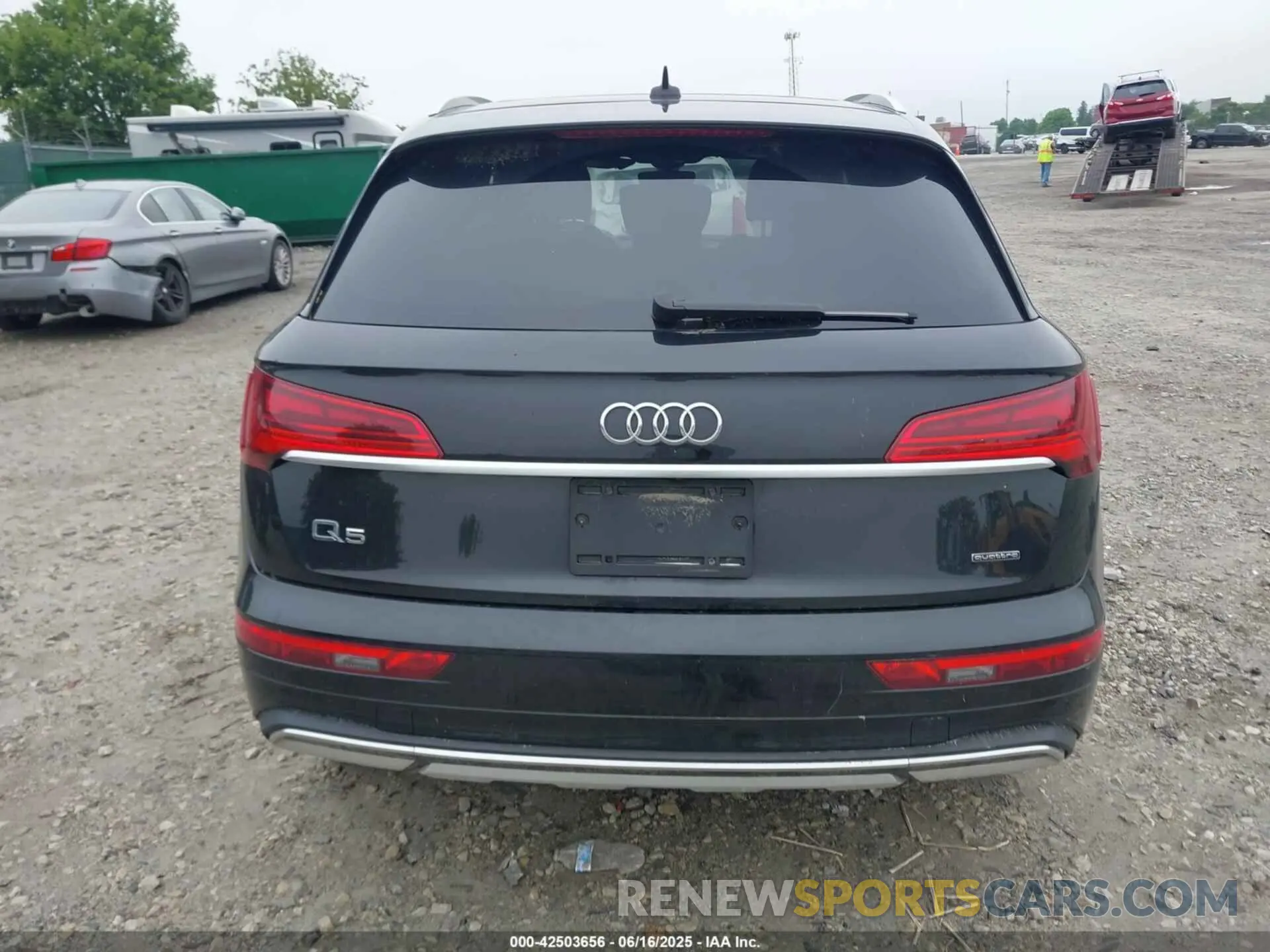 16 fotografías del automóvil dañado WA1CAAFY5M2020908 AUDI Q5 2021
