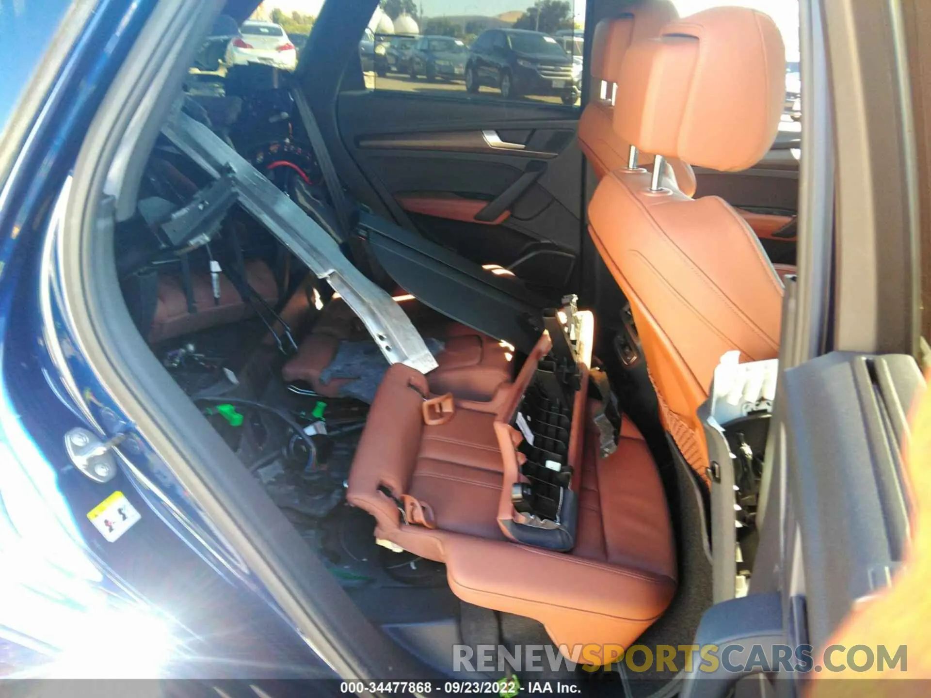 8 fotografías del automóvil dañado WA1CAAFY5M2062544 AUDI Q5 2021