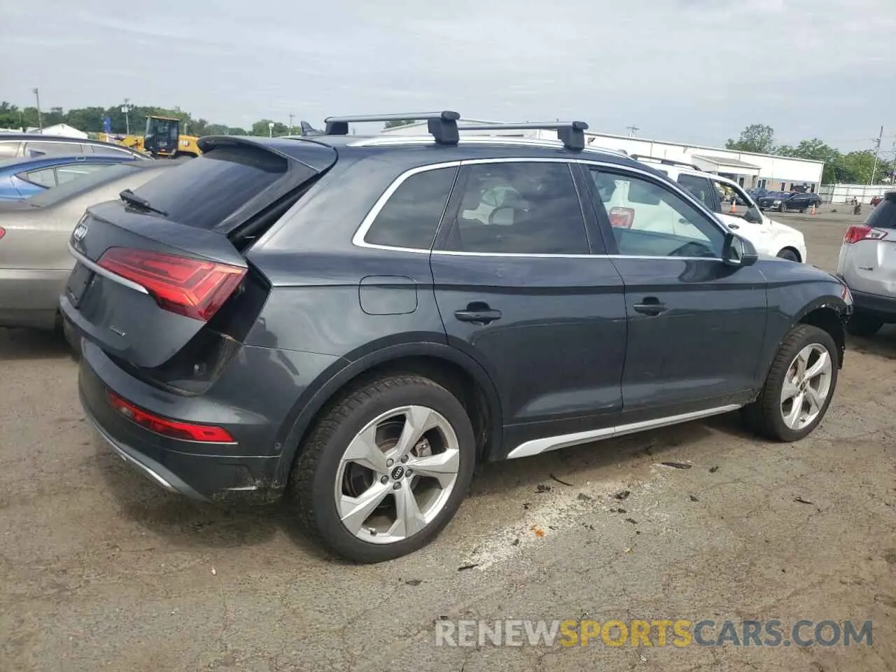 3 fotografías del automóvil dañado WA1CAAFY5M2106946 AUDI Q5 2021