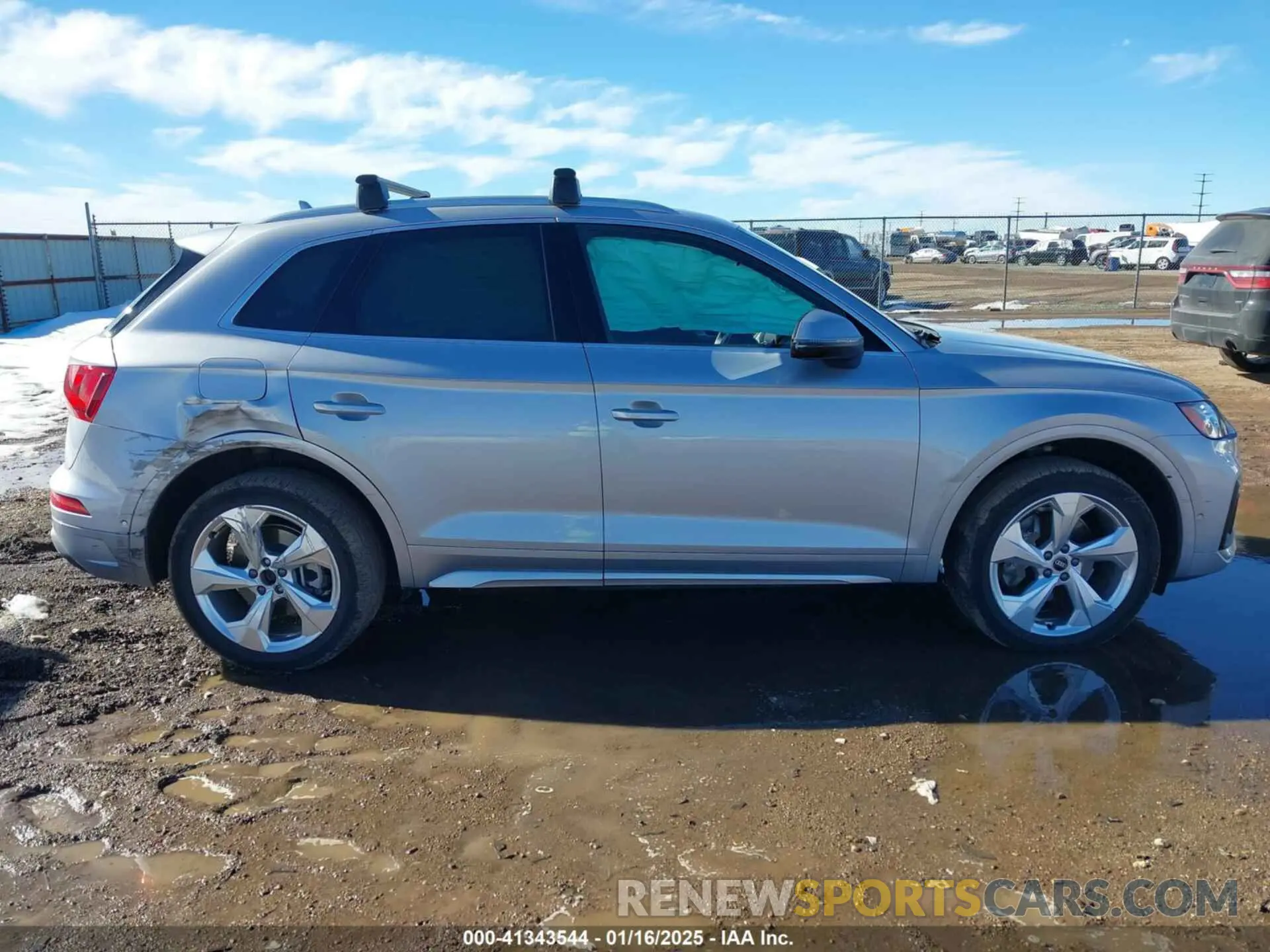 12 fotografías del automóvil dañado WA1CAAFY6M2048054 AUDI Q5 2021