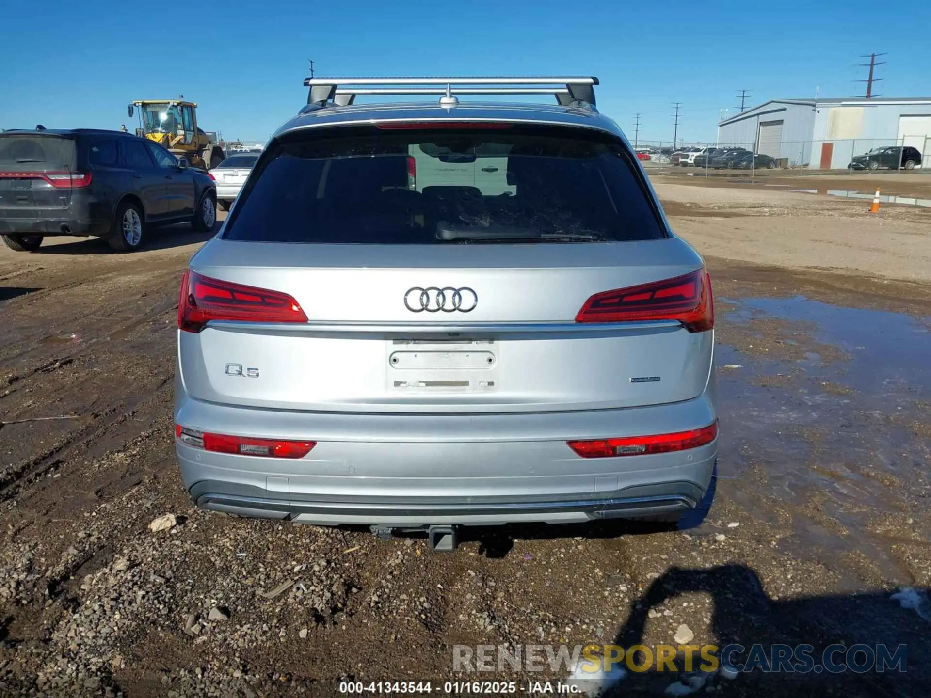 15 fotografías del automóvil dañado WA1CAAFY6M2048054 AUDI Q5 2021