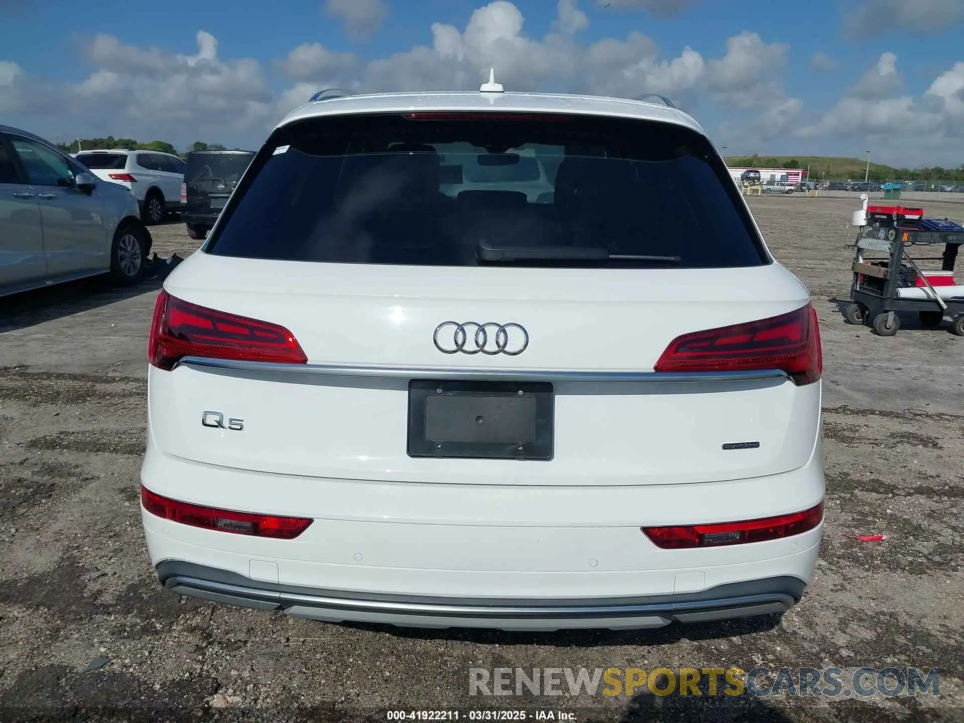17 fotografías del automóvil dañado WA1CAAFY7M2034552 AUDI Q5 2021