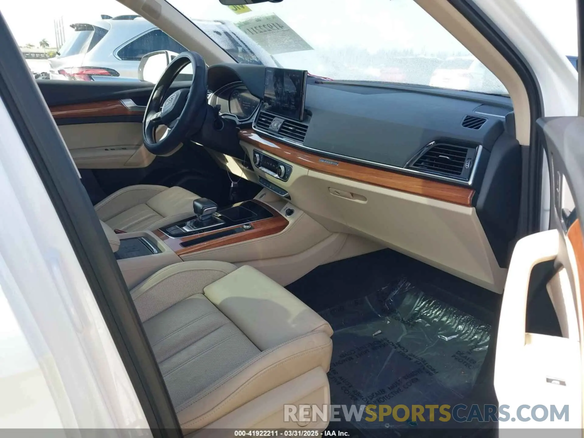 5 fotografías del automóvil dañado WA1CAAFY7M2034552 AUDI Q5 2021
