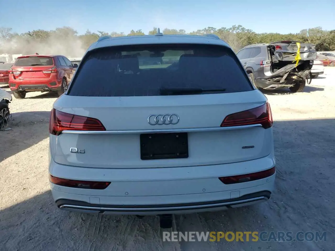 6 fotografías del automóvil dañado WA1CAAFY7M2102509 AUDI Q5 2021