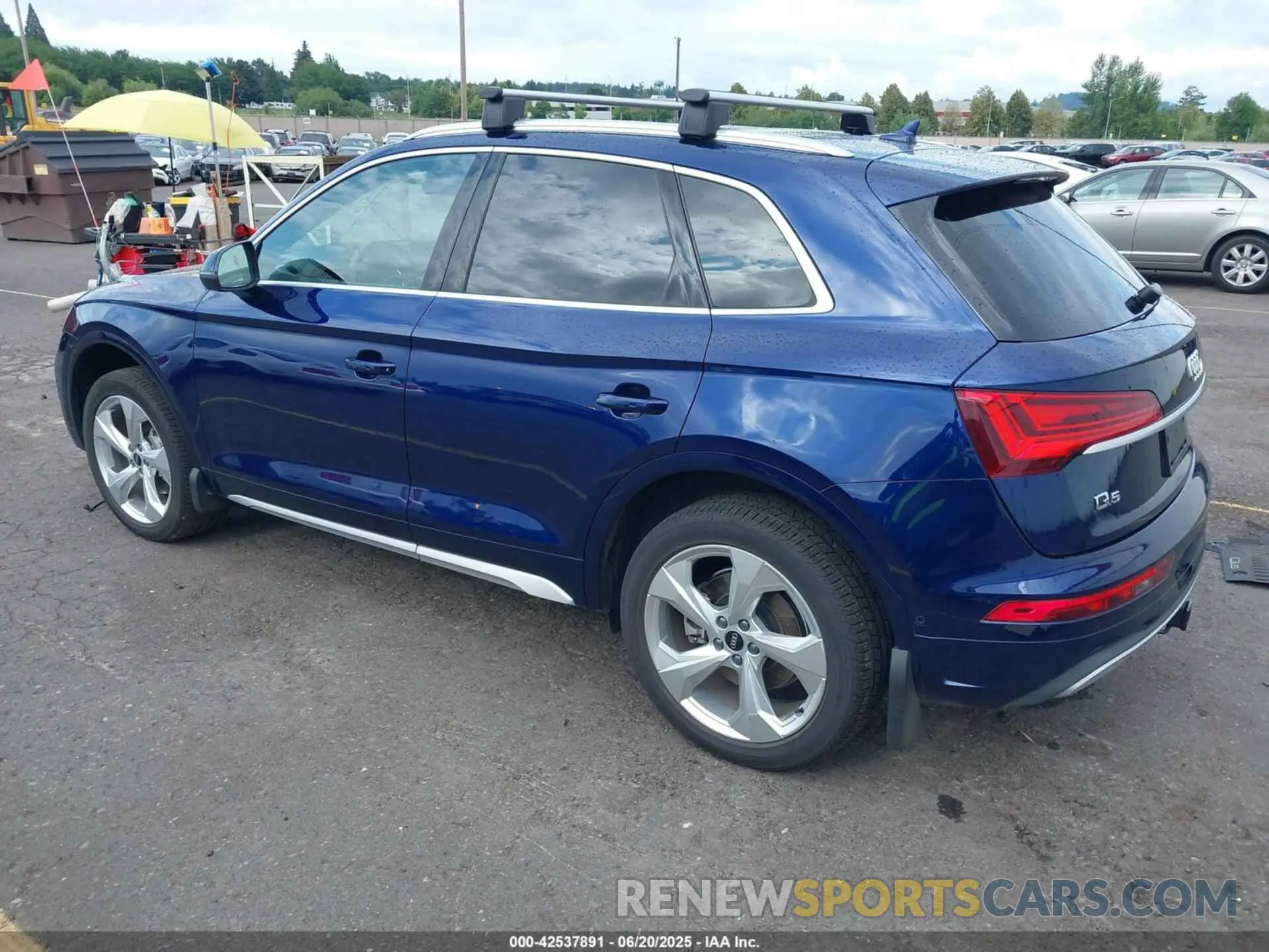 3 fotografías del automóvil dañado WA1CABFY6M2054233 AUDI Q5 2021