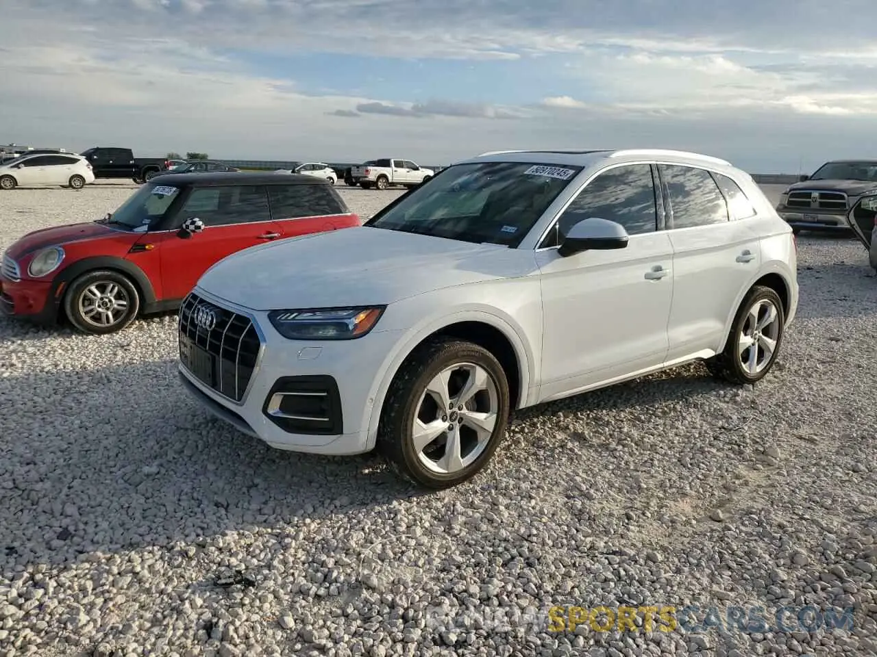1 fotografías del automóvil dañado WA1CABFY6M2111594 AUDI Q5 2021