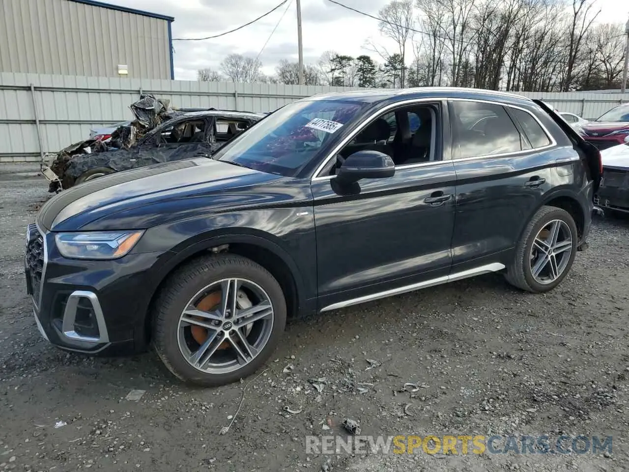 1 fotografías del automóvil dañado WA1E2AFY0M2029330 AUDI Q5 2021