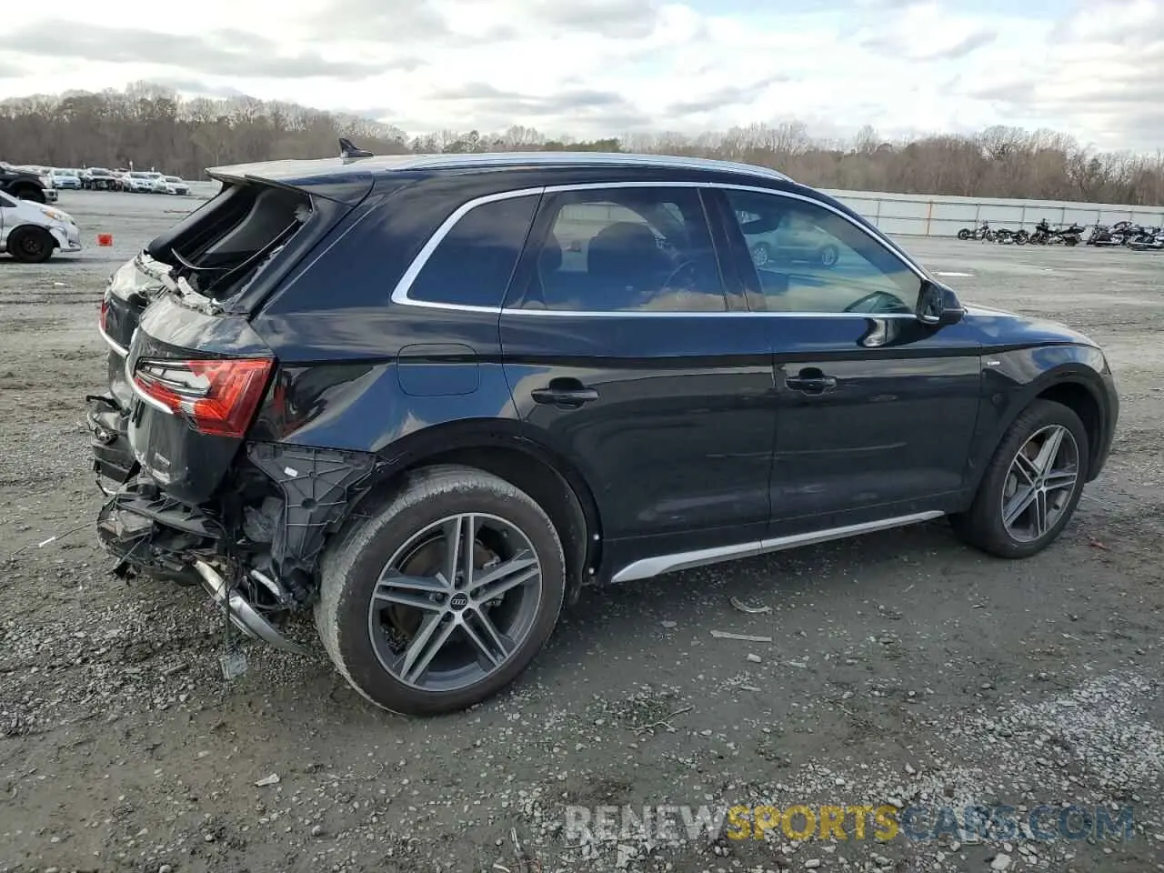 3 fotografías del automóvil dañado WA1E2AFY0M2029330 AUDI Q5 2021