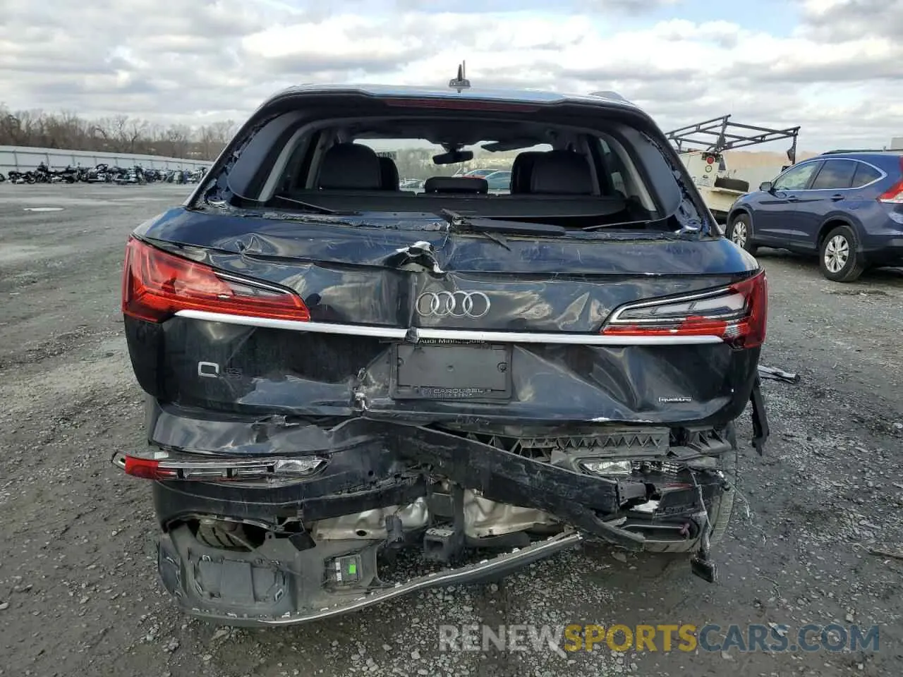 6 fotografías del automóvil dañado WA1E2AFY0M2029330 AUDI Q5 2021