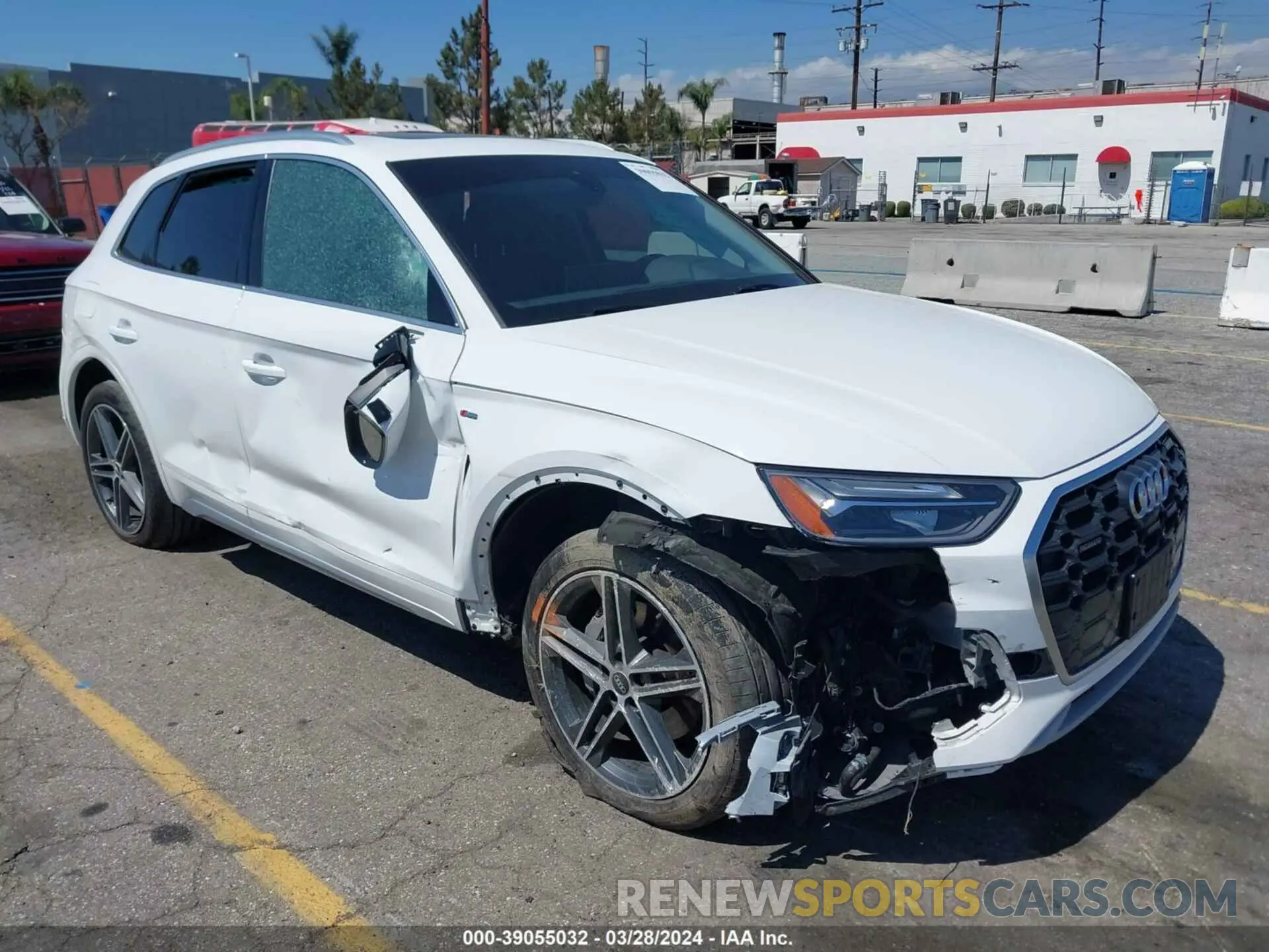 1 fotografías del automóvil dañado WA1E2AFY1M2088449 AUDI Q5 2021