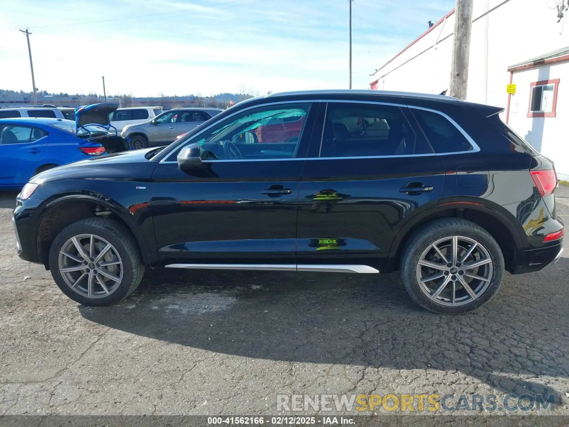 14 fotografías del automóvil dañado WA1E2AFY3M2114632 AUDI Q5 2021